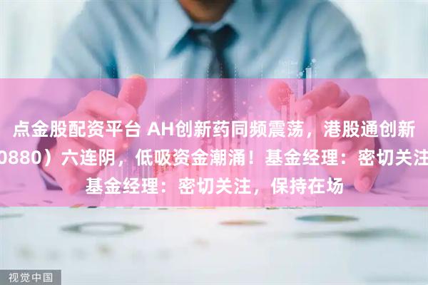 点金股配资平台 AH创新药同频震荡，港股通创新药ETF（520880）六连阴，低吸资金潮涌！基金经理：密切关注，保持在场